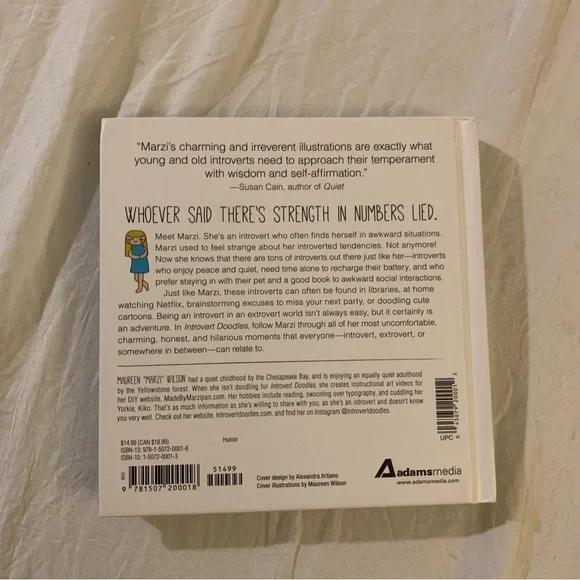 Introvert Doodles Book - Picture 2 of 2